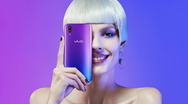 vivo X21魅夜紫图赏 蓝与紫的梦幻交织 