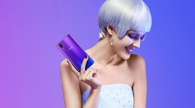 vivo X21魅夜紫图赏 蓝与紫的梦幻交织 