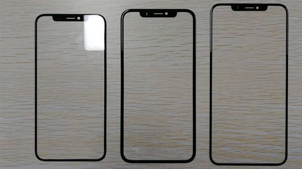 2018三款新iPhone钢化膜曝光：清一色刘海屏