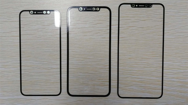 2018三款新iPhone钢化膜曝光：清一色刘海屏