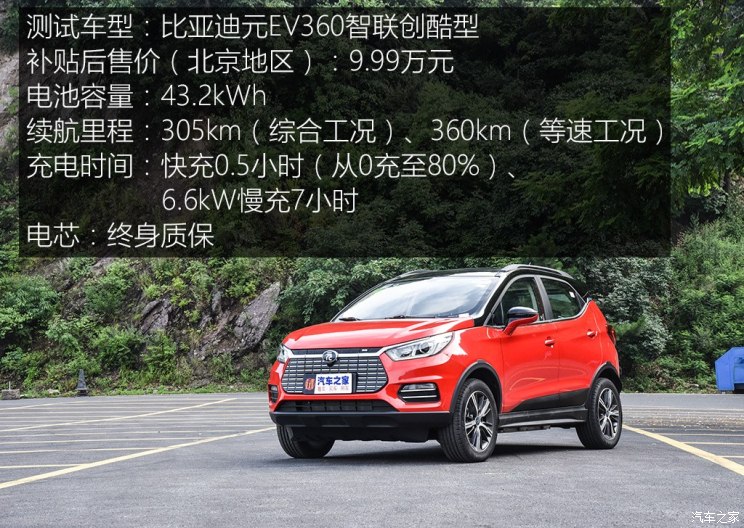 比亚迪 元新能源 2018款 EV360 智联创酷型