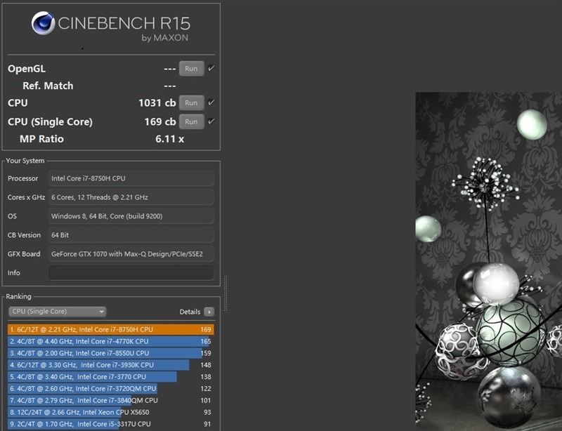 I7-8750H+GTX 1070仅重1.8kg！微星GS65轻薄游戏本评测