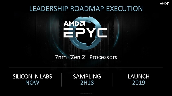 AMD 7nm意外变化！EPYC处理器改由台积电代工