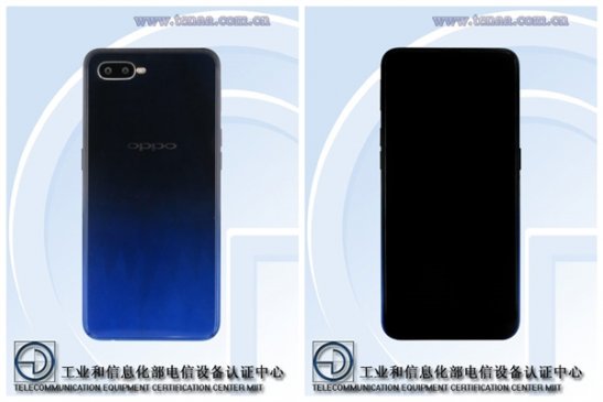 采用渐变配色 OPPO新机入网：6.3寸屏+双摄