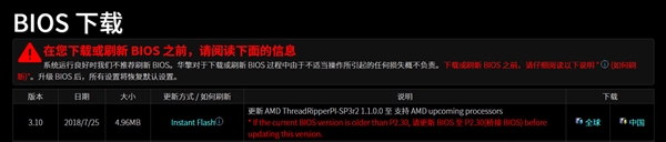 AMD二代撕裂者来了！微星/技嘉/华擎X399主板火速更新BIOS支持