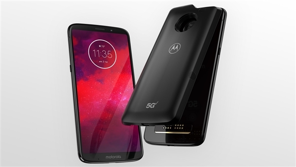 网速峰值3.5Gbps Moto Z3的5G模块自备双基带