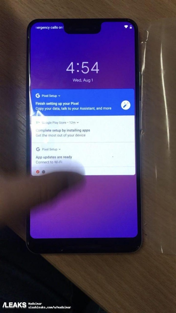 预装安卓9.0 谷歌Pixel 3 XL开箱：刘海屏/骁龙845