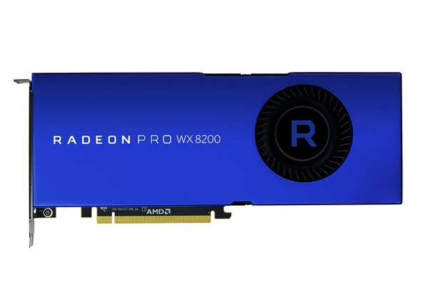 AMD发布Radeon Pro WX 8200专业显卡：多线程性能超对手13倍