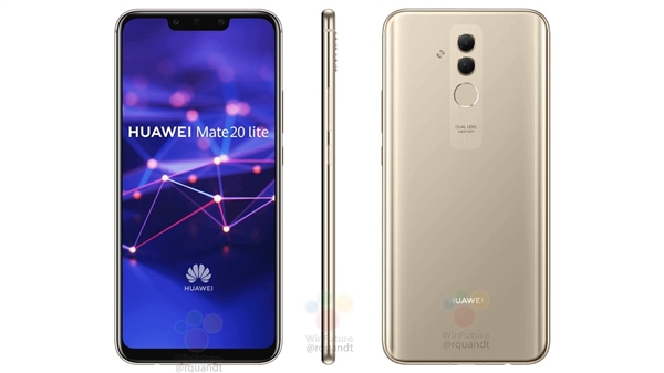 <a href='https://www.huawei.com/cn/?ic_medium=direct&ic_source=surlen' target='_blank'><u>华为</u></a>Mate 20 Lite渲染图曝光：颇有保时捷设计版风范