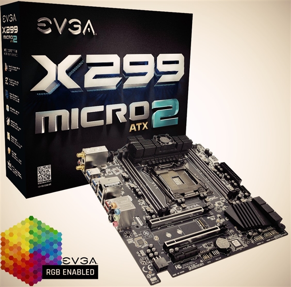 EVGA推X299小板：供电相主动散热 支持无CPU更新BIOS