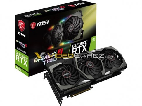 11GB GDDR6显存 微星RTX 2080/2080 Ti显卡曝光