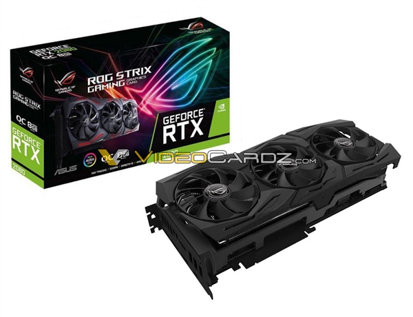 华硕RTX 2080/2080 Ti三款显卡曝光：单风扇镇压285W