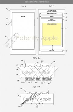 苹果想通过微孔相机3D化指纹信息的方式实现屏下指纹识别