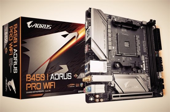 技嘉发布B450高端小板B450-I Aorus Pro WiFi