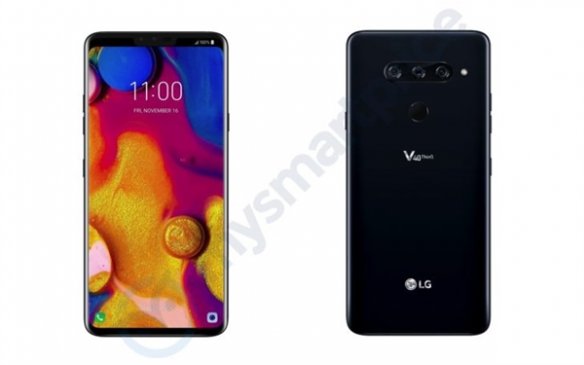 后置三摄 外媒曝光LG V40 ThinQ渲染图