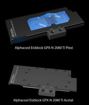 Alphacool发布RTX显卡专用水冷头：RGB信仰灯