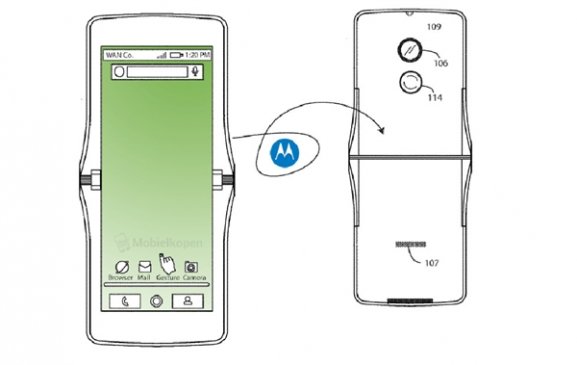 RAZR V3以可折叠手机回归？Moto新专利让老用户燃了