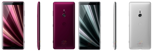 今天发布！<a href='https://www.sony.com.cn/' target='_blank'><u>索尼</u></a>Xperia XZ3渲染图曝光：四种配色