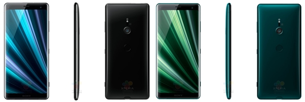 今天发布！<a href='https://www.sony.com.cn/' target='_blank'><u>索尼</u></a>Xperia XZ3渲染图曝光：四种配色