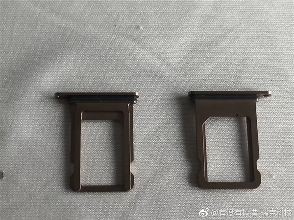 这就是新iPhone的双卡卡托？单张双面设计 多种配色