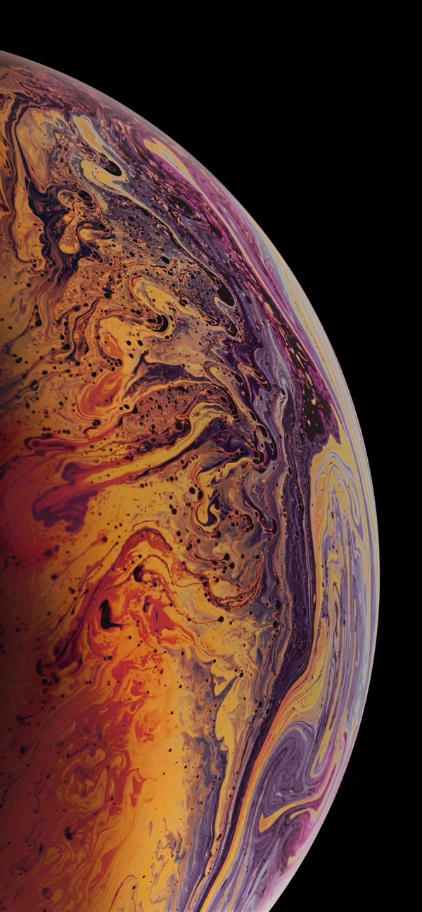 iPhone XS新增气泡壁纸下载：静态、动态都有