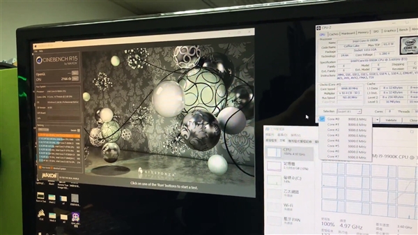 i9-9900K CineBench R15跑分曝光：8核心逼近10核心i9-7900X