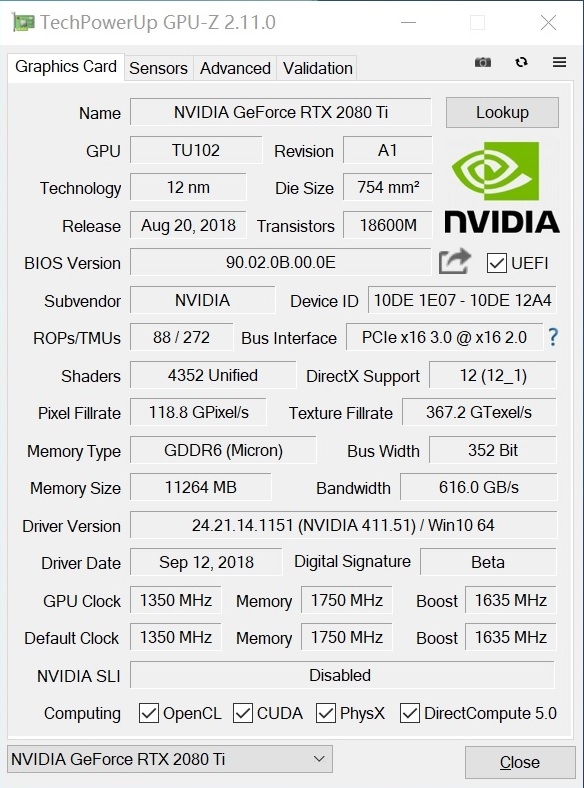 NVIDIA RTX 2080/RTX 2080 Ti首发评测：感受12年来GPU最大革命