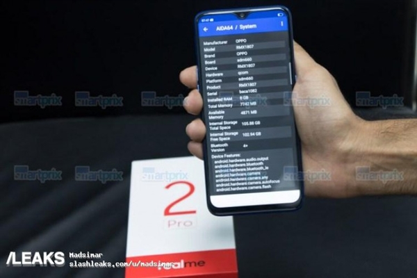 OPPO Realme 2 Pro现身GeekBench：骁龙660+8G内存