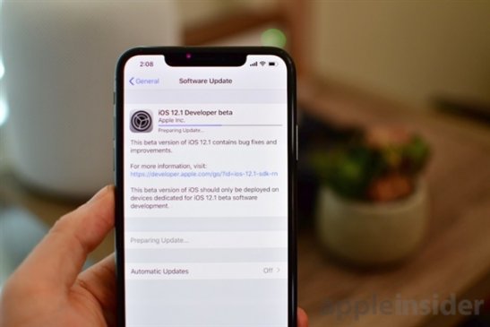 iOS 12.1新公测版发布：只支持新iPhone