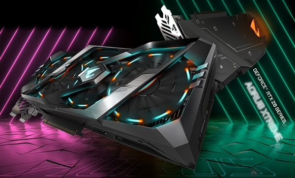 技嘉发布AORUS RTX 2080：多达七个输出接口