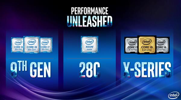 i9-9900K领衔三箭齐发！Intel顶级军团全面解析