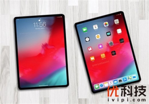 苹果iPad Pro新版曝光：无刘海全面屏+更小体积