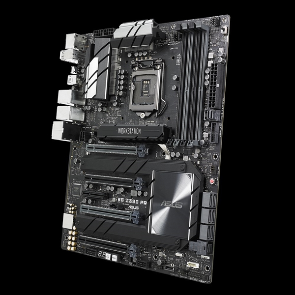 华硕发布工作站主板WS Z390 Pro：支持双路x16