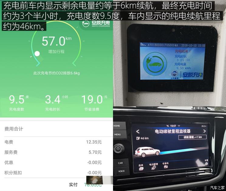 上汽大众 途观L新能源 2018款 430PHEV 混动旗舰版