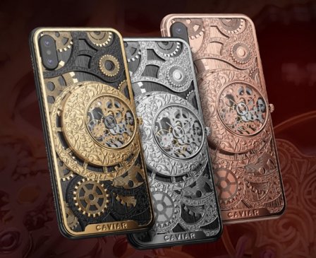 iPhone XS奢侈版开卖：5万起 背部竟是机械表