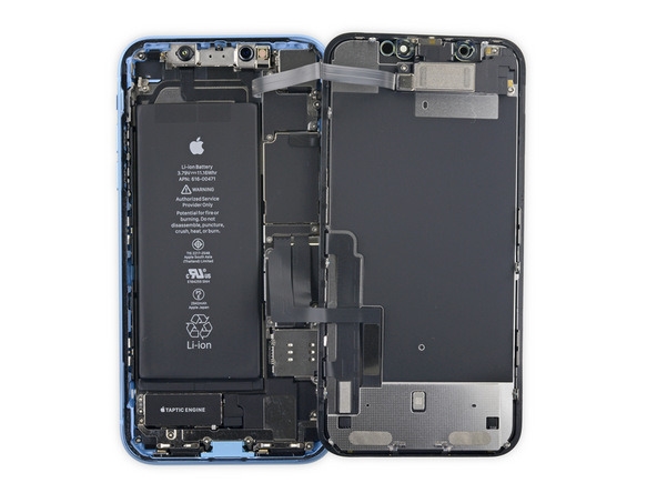 iPhone XR拆解：整体设计与XS几乎没区别