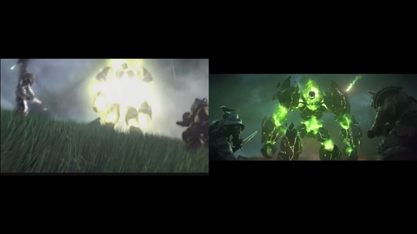 《魔兽争霸3：重制版》CG对比原版 暴雪新大片效果震撼