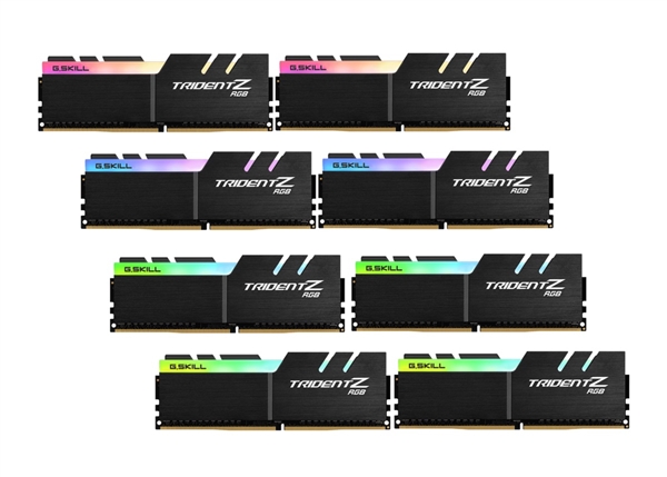 芝奇发布世界最快128GB DDR4内存：频率达4GHz