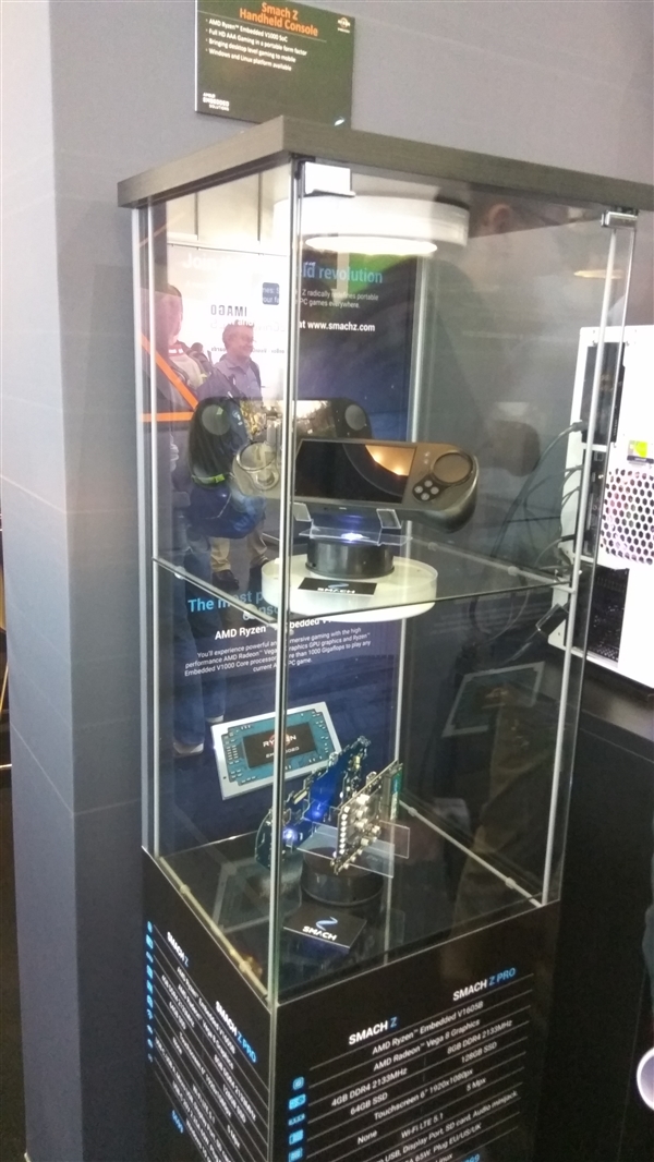AMD锐龙加持：Smach Z PC掌机明年初量产