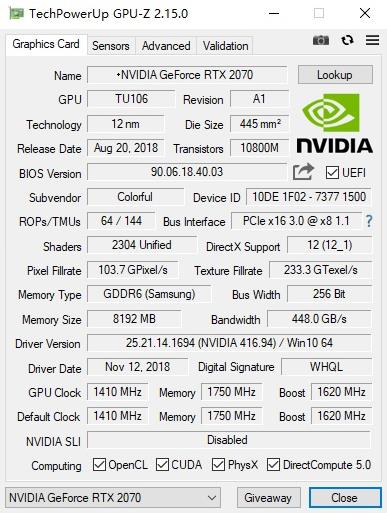 低温无啸叫！七彩虹iGame RTX 2070 Ultra显卡评测： 3999元了还要啥帕斯卡！