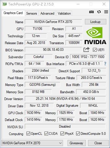 低温无啸叫！七彩虹iGame RTX 2070 Ultra显卡评测： 3999元了还要啥帕斯卡！