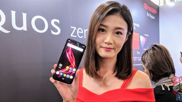 最轻6.2寸手机 夏普AQUOS zero发布：2K OLED屏加持