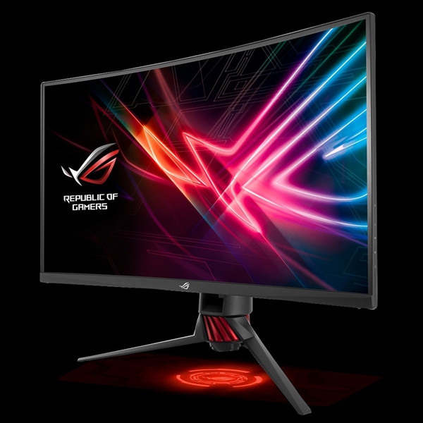 华硕发布ROG XG32VQR曲面显示器：支持FreeSync 2、自带RGB