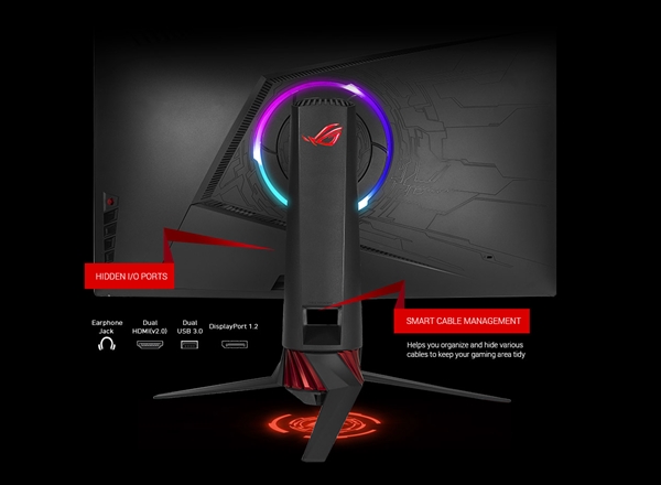 华硕发布ROG XG32VQR曲面显示器：支持FreeSync 2、自带RGB