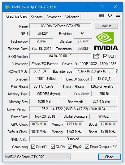 GPU-Z 2.16.0版发布：支持RTX 2060