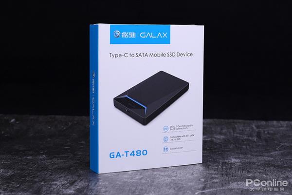 影驰GA-T480移动固态硬盘上手：炫酷车灯设计 性能稳定