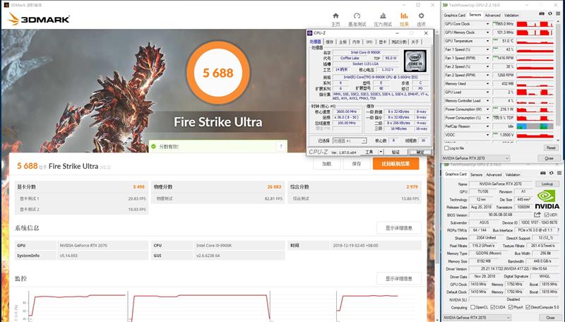 体验顶级非公！华硕ROG STRIX GeForce RTX2070 O8G GAMING评测