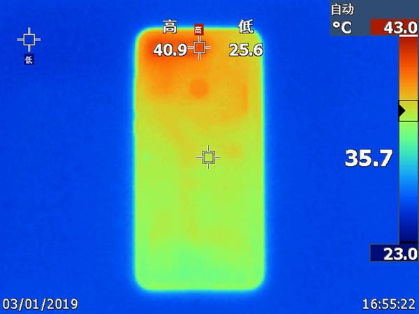 荣耀V20/iPhone XS Max散热对比：前者优势明显