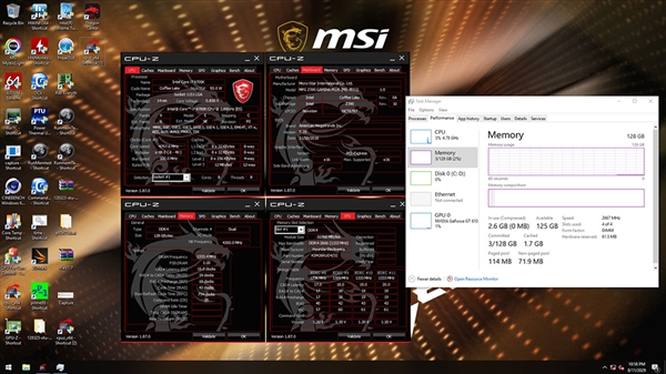 微星Z390主板首发支持单条32GB内存：插满就是128GB