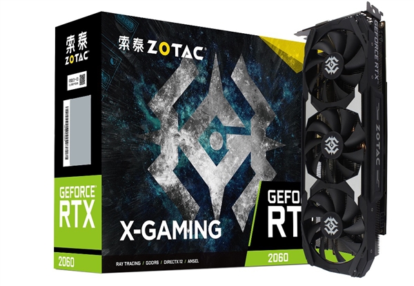 N卡新甜点！索泰三款非公版RTX 2060首发：2899元起